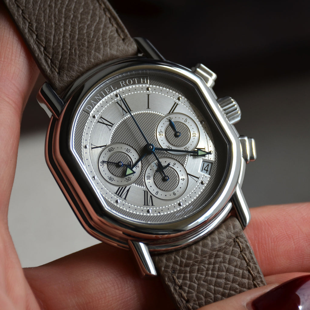 Daniel Roth Masters Chronograph Numero Series Silver Dial, Ref. S247, Steel