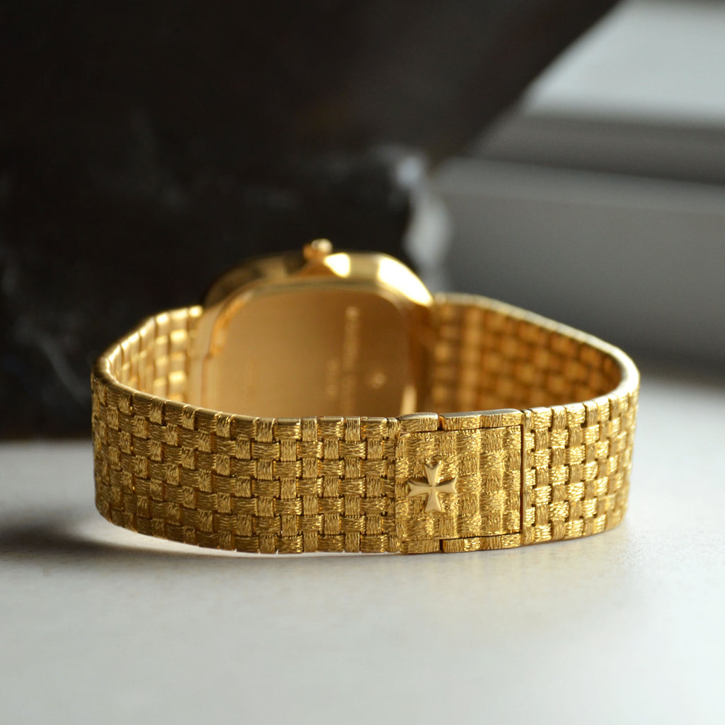 Vacheron Constantin Mesh Doll Bracelet Wristwatch, Ref. 33095, Yellow Gold