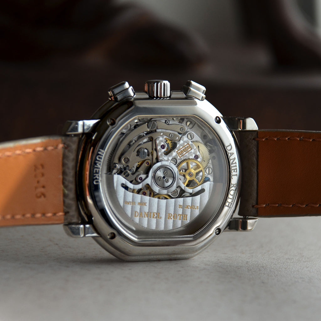 Daniel Roth Masters Chronograph Numero Series Silver Dial, Ref. S247, Steel