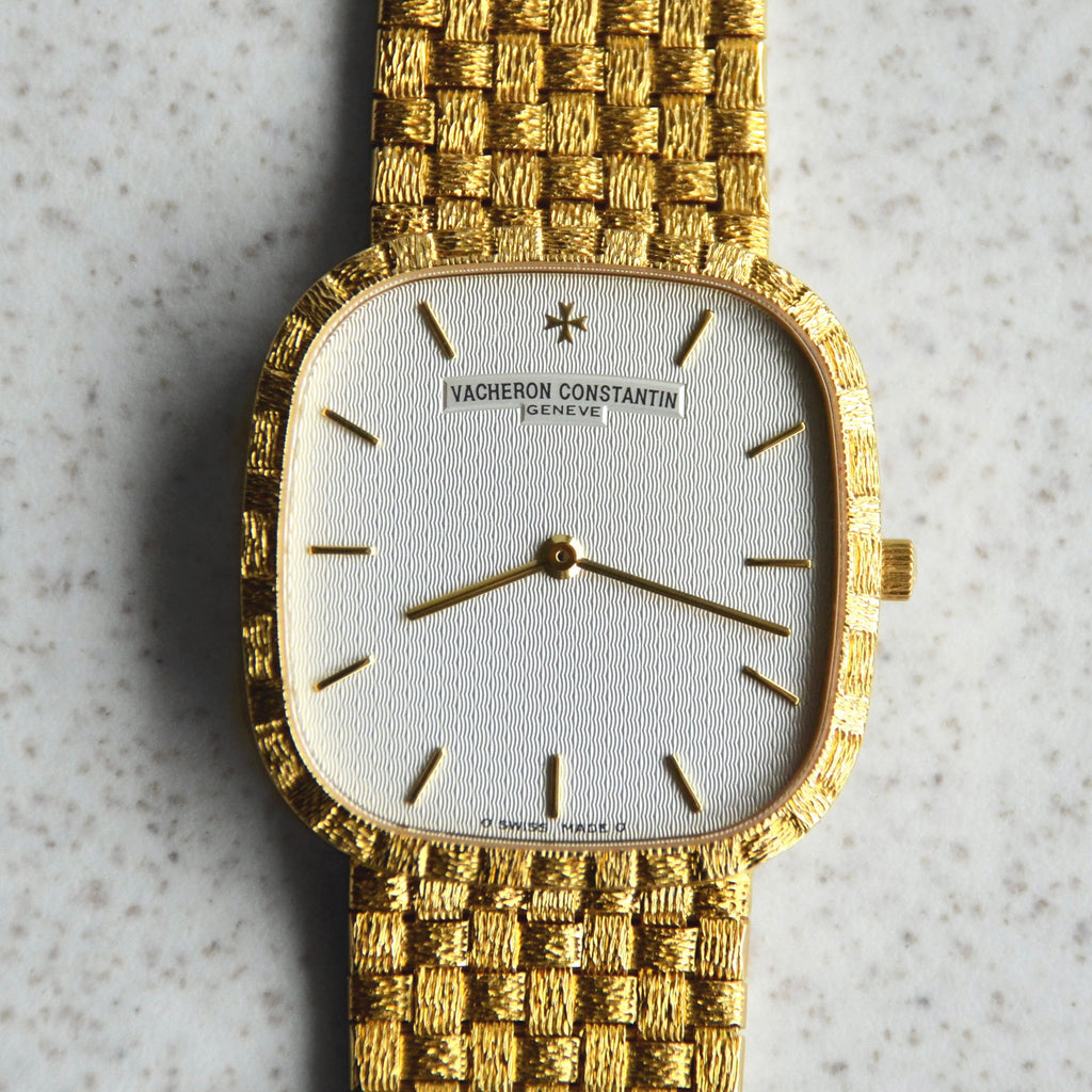 Vacheron Constantin Mesh Doll Bracelet Wristwatch, Ref. 33095, Yellow Gold