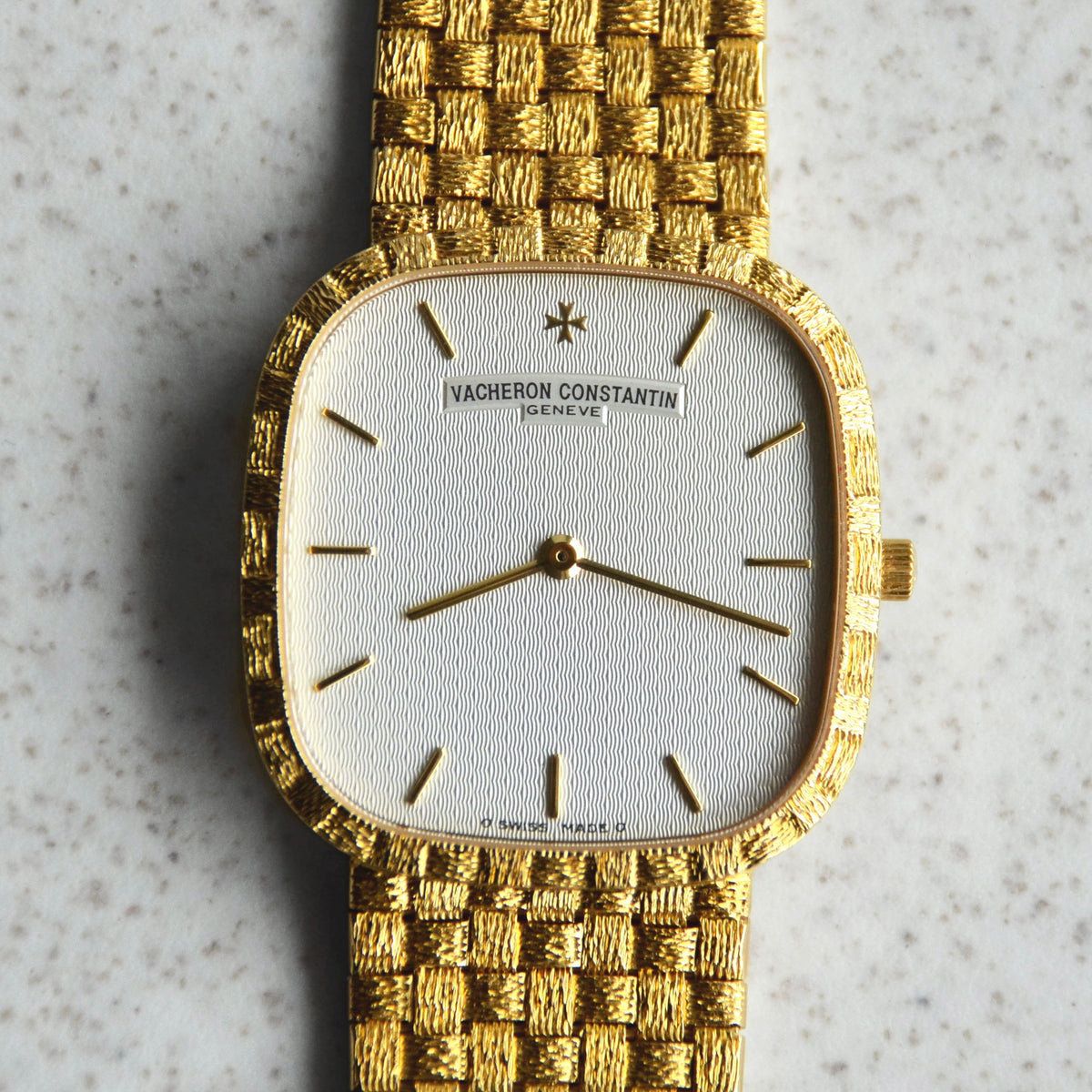 Vacheron Constantin Mesh Doll Bracelet Wristwatch, Ref. 33095, Yellow Gold