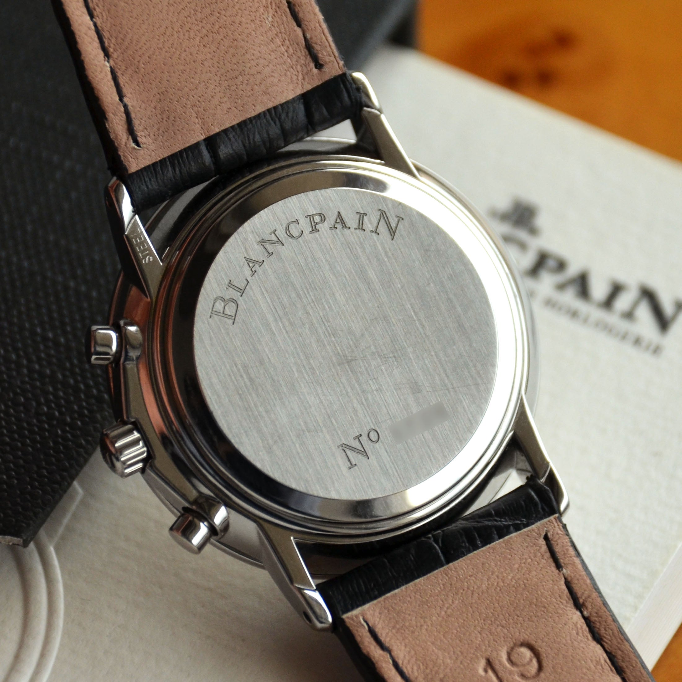 Blancpain Villeret Chronograph, Ref. 1185-1127-55, Steel
