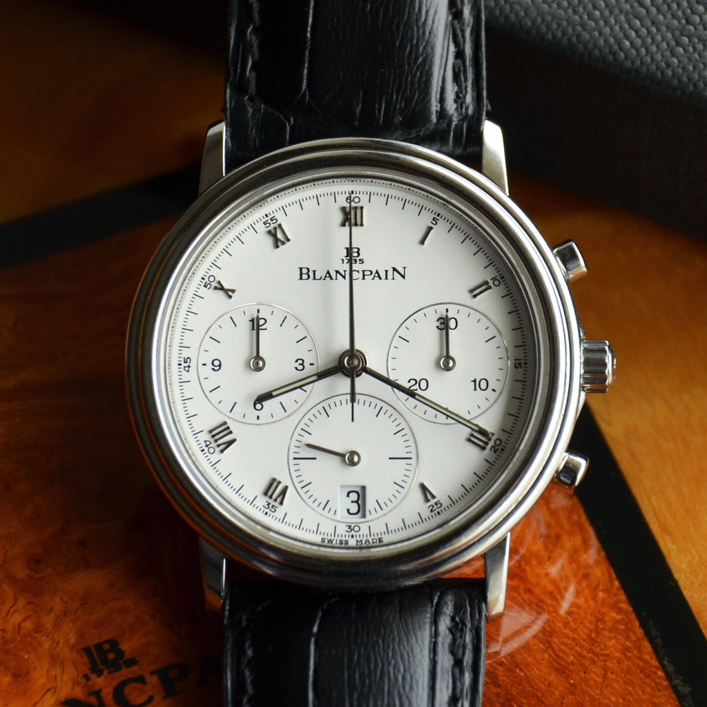 Blancpain Villeret Chronograph, Ref. 1185-1127-55, Steel