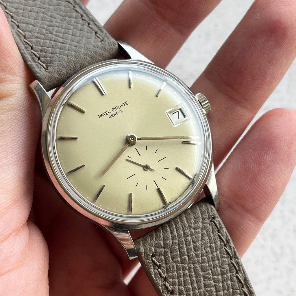 Patek Philippe Calatrava Automatic with Date, Ref. 3514, White Gold