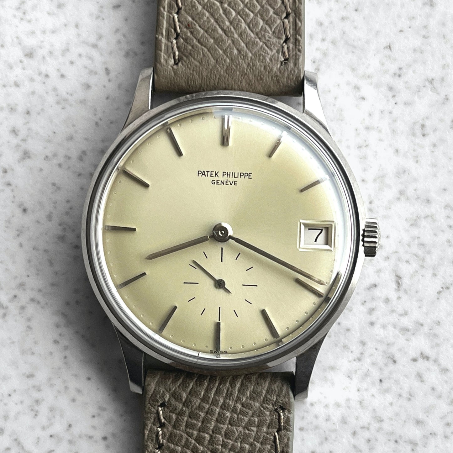 Patek Philippe Calatrava Automatic with Date, White Gold