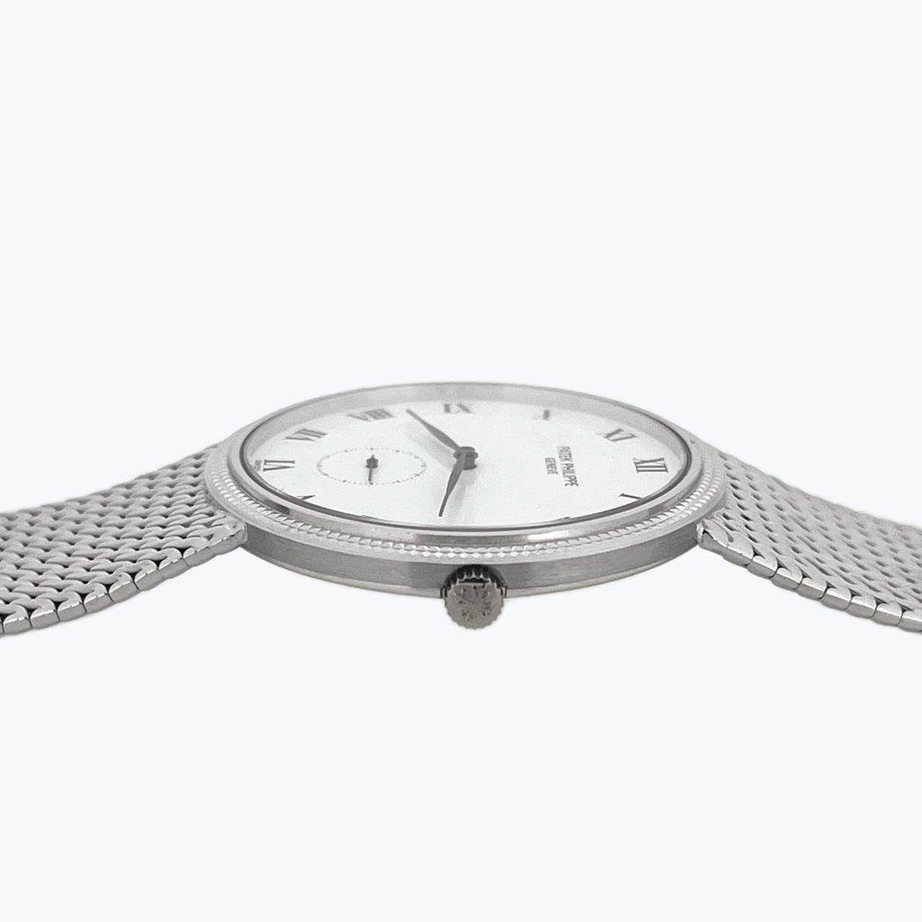 Patek Philippe Calatrava Bracelet Watch, Ref. 3919/1G, White Gold