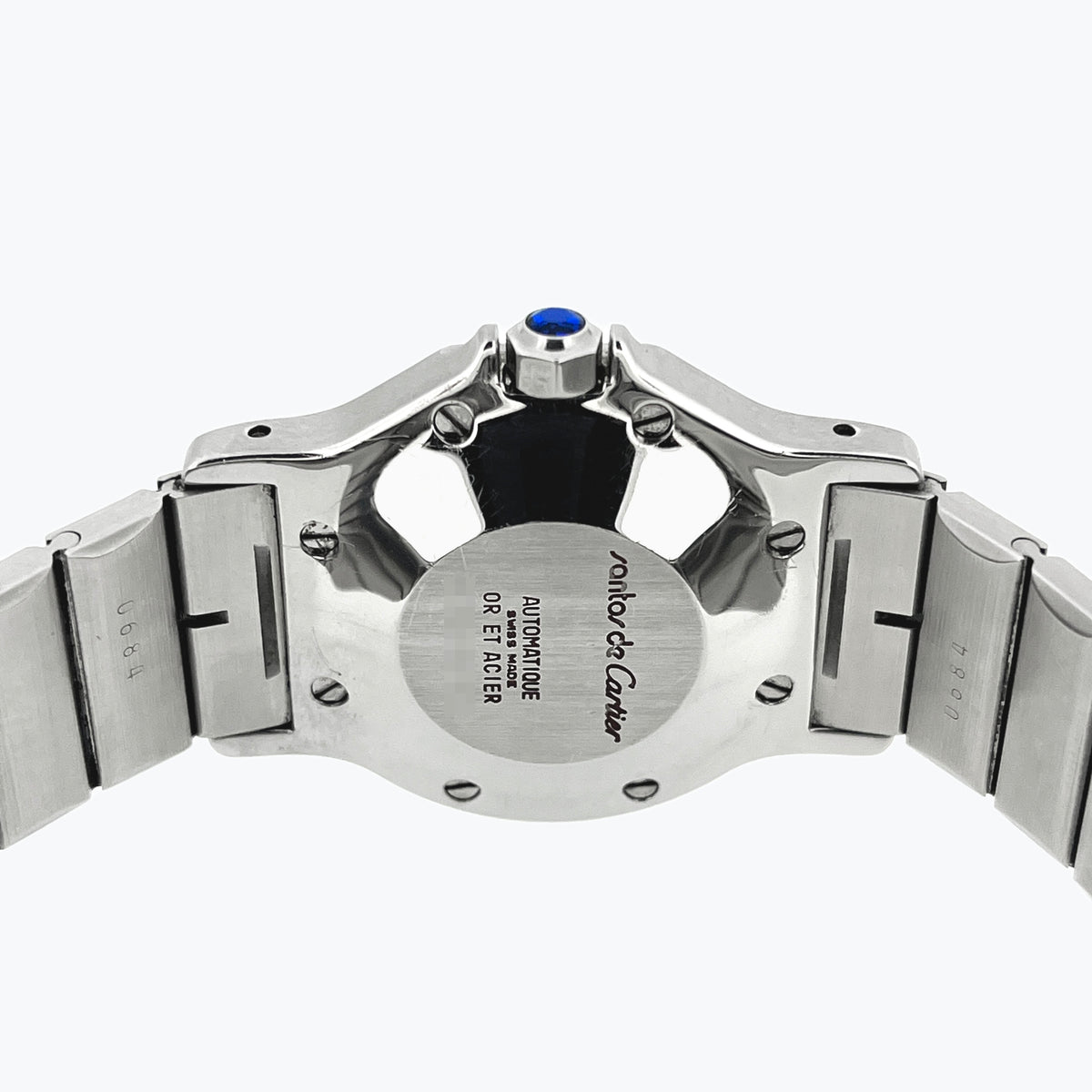 Cartier Santos Octagon, Automatic, Ref. 2966, Steel and Yellow Gold