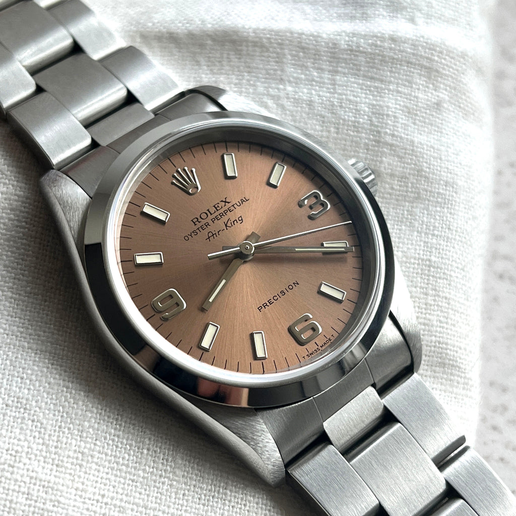 Rolex Air King Copper/Salmon Dial, Ref. 14000, Steel