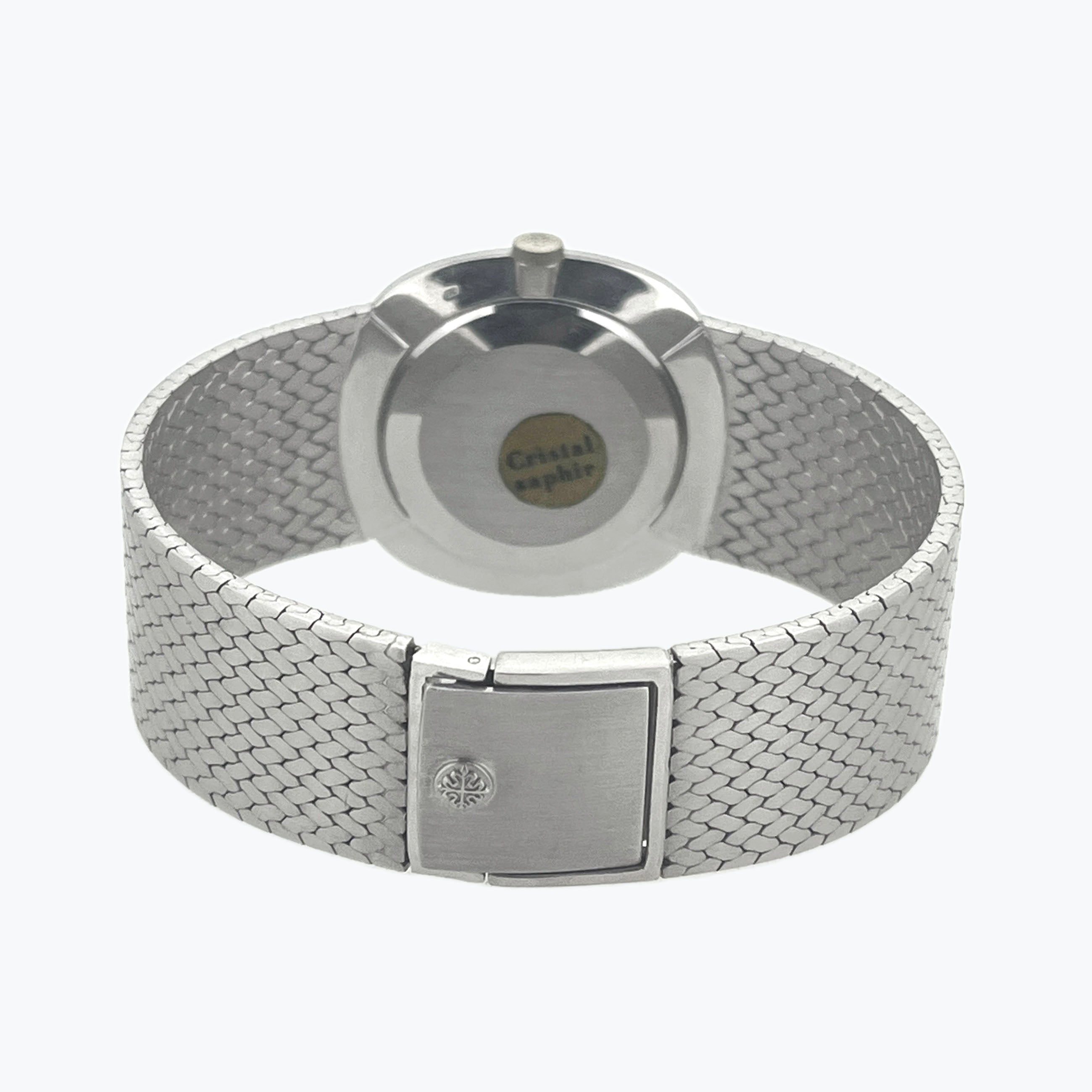 Patek Philippe Calatrava Cushion Shaped Bracelet Watch, Ref. 3544/1, White Gold