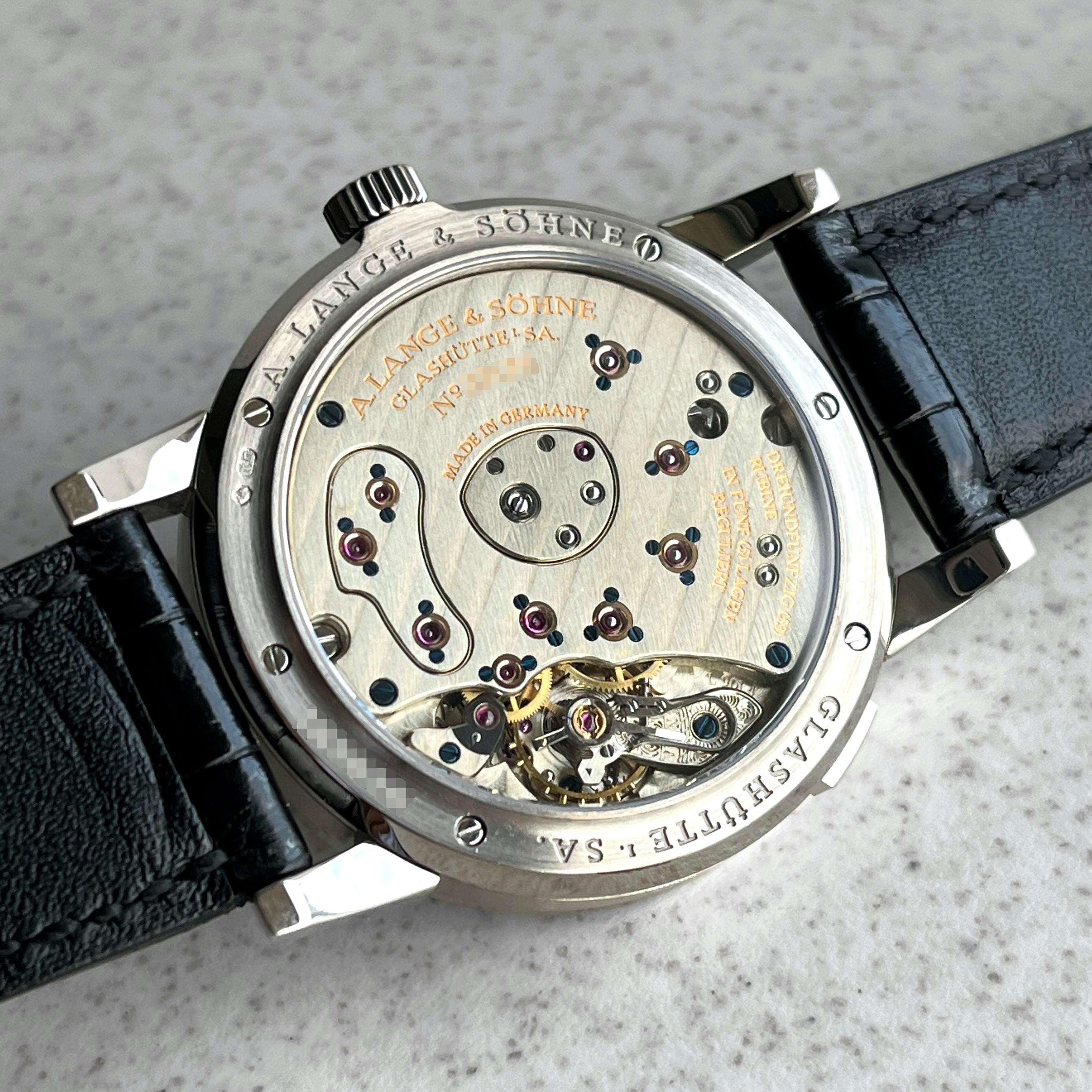 A. Lange & Sohne Lange 1 "Soiree", Ref. 110.029, White Gold