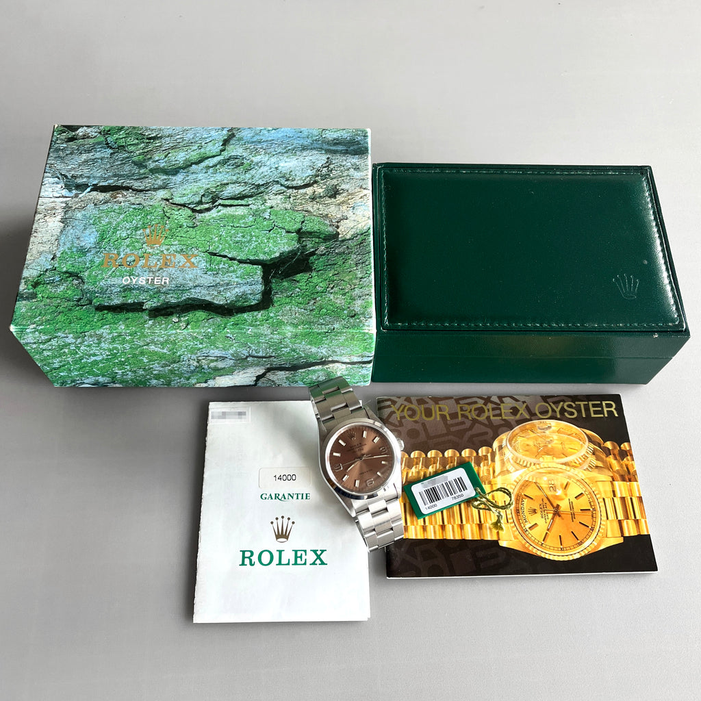 Rolex Air King Copper/Salmon Dial, Ref. 14000, Steel