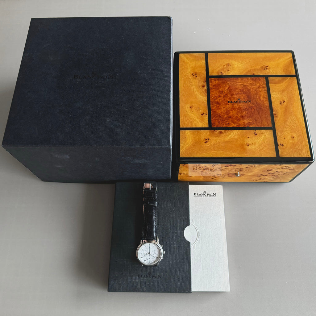 Blancpain Villeret Chronograph, Ref. 1185-1127-55, Steel