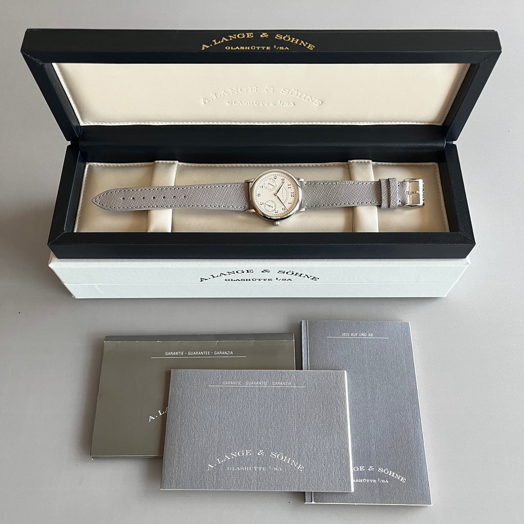 A. Lange & Sohne 1815 Up/Down, Ref. 221.025, Platinum