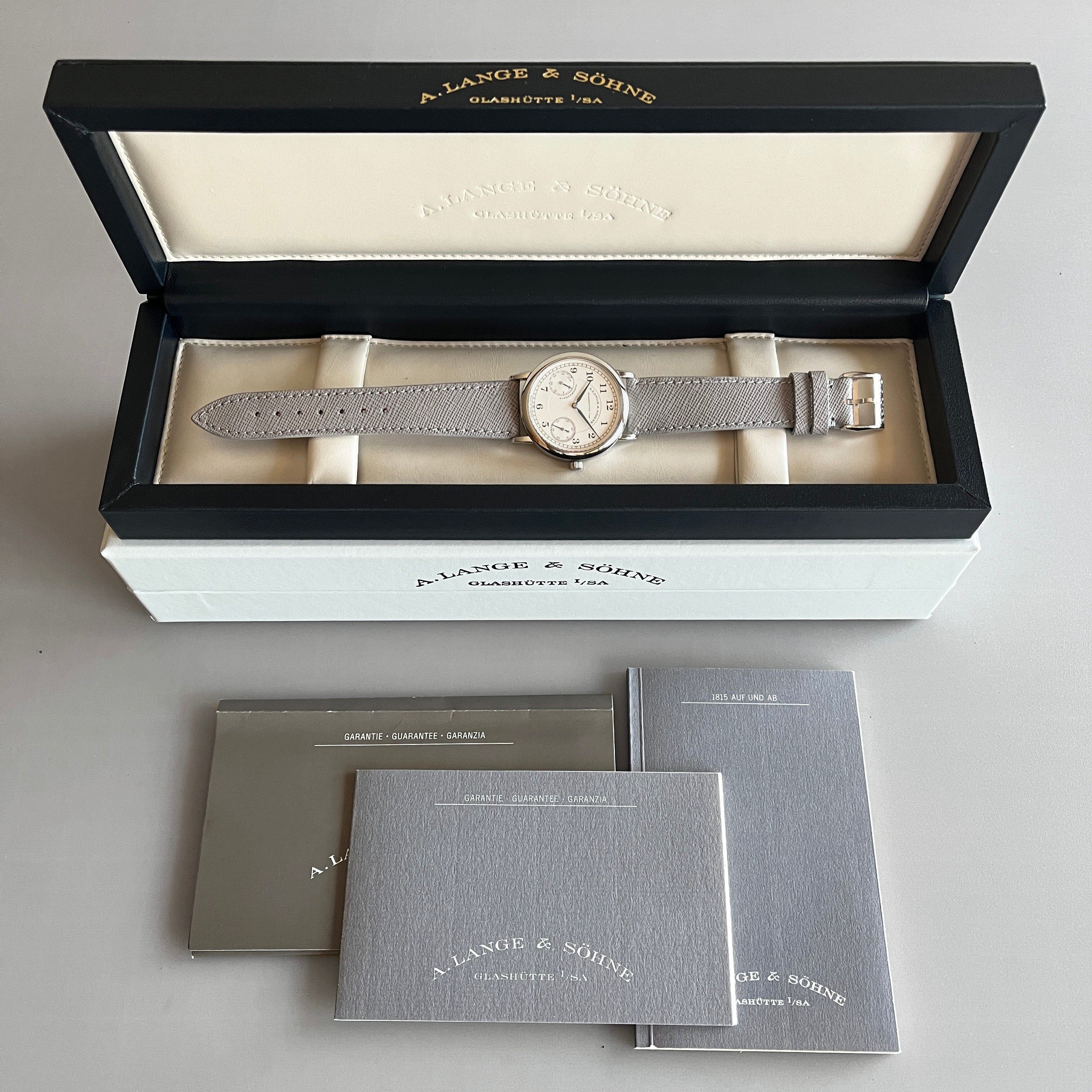 A. Lange & Sohne 1815 Up/Down, Ref. 221.025, Platinum