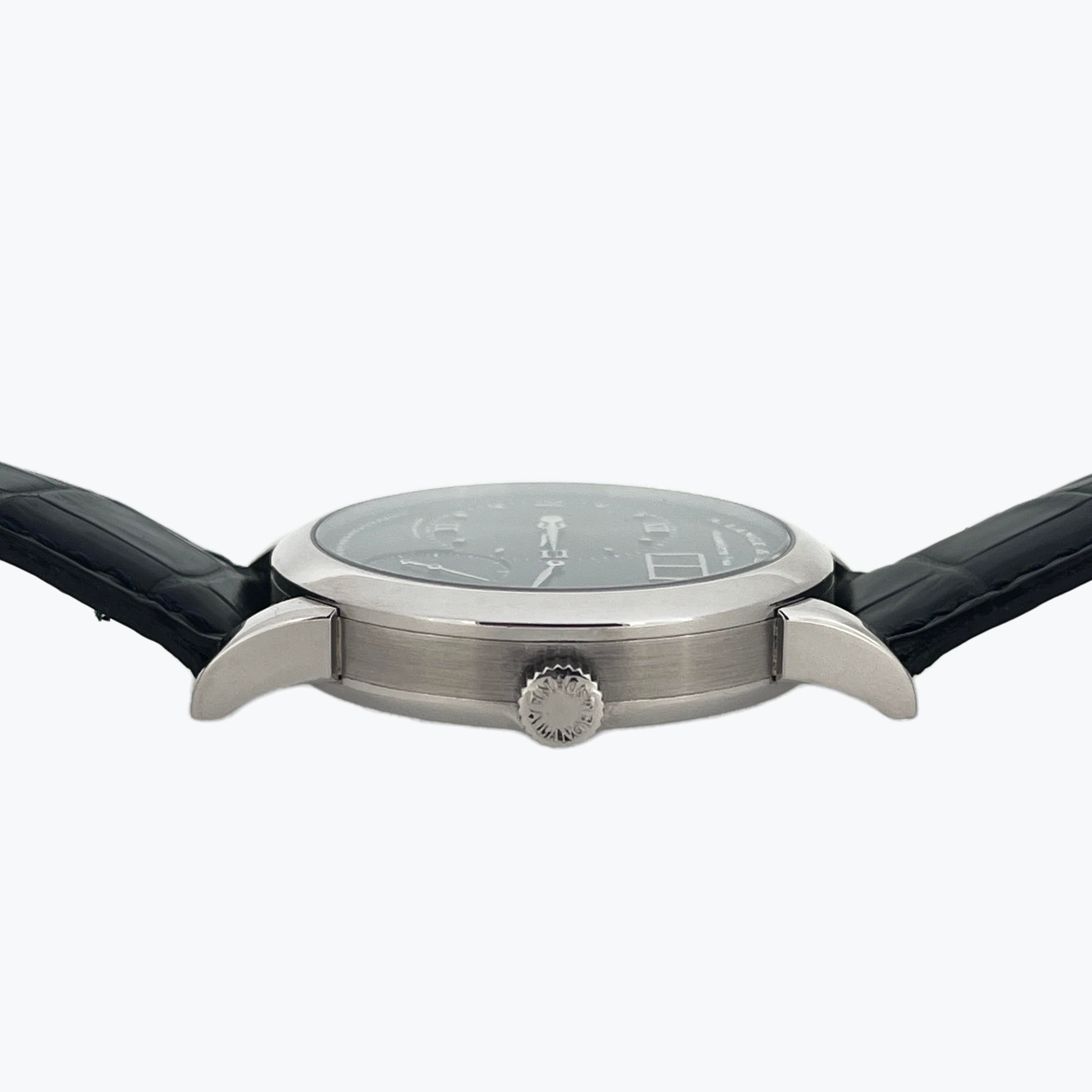 A. Lange & Sohne Lange 1 Blue Dial, Ref. 101.027, White Gold