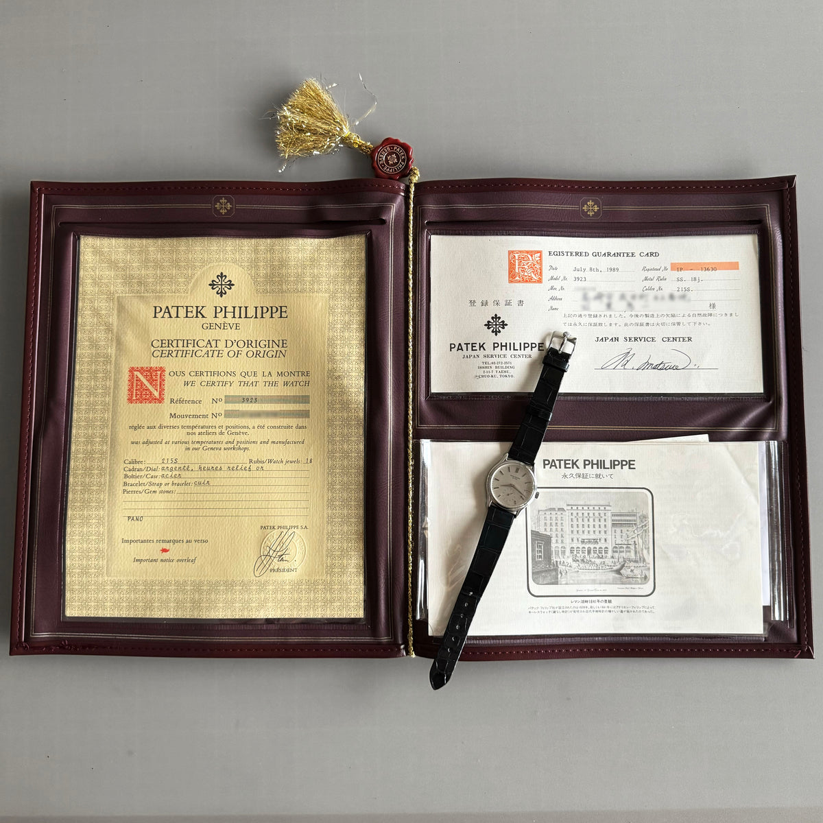 Patek Philippe Rare and Limited Edition Calatrava, Ref. 3923, Steel