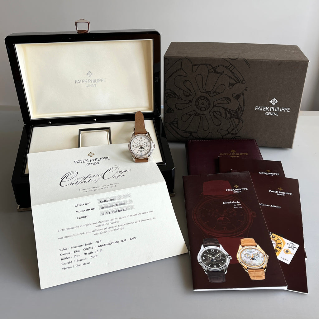 Patek Philippe Annual Calendar, White Gold