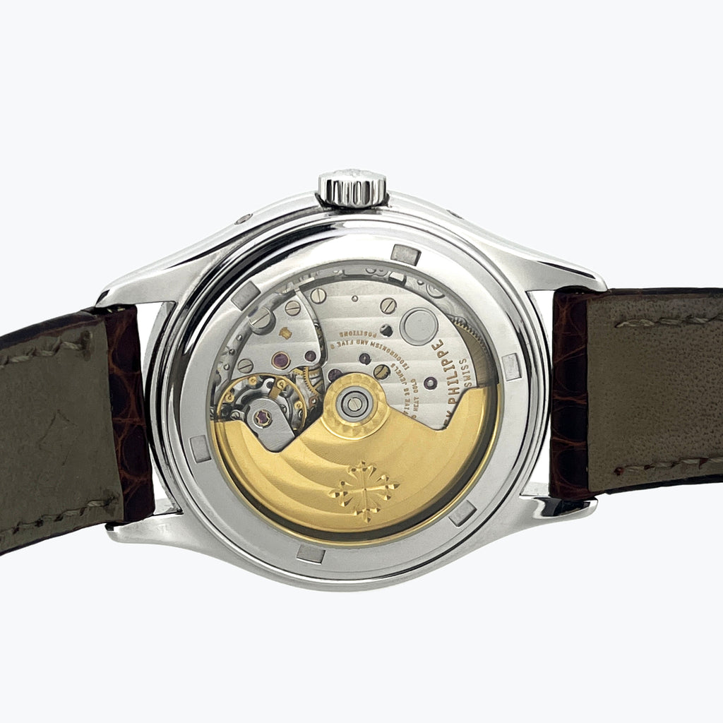 Patek Philippe Annual Calendar Salmon Dial, Ref. 5035, White Gold