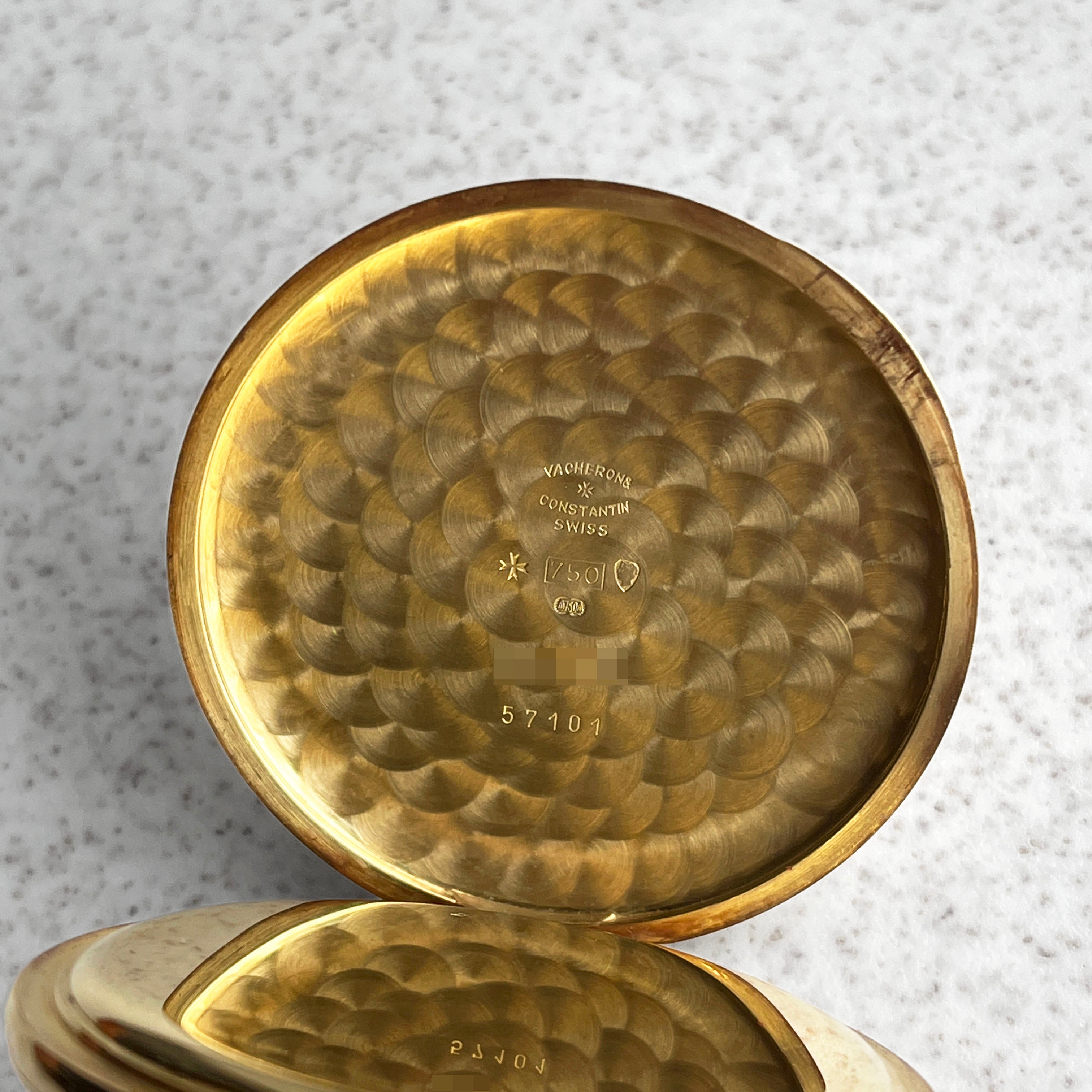 Vacheron Constantin Vintage Pocket Watch, Ref. 57101, Yellow Gold