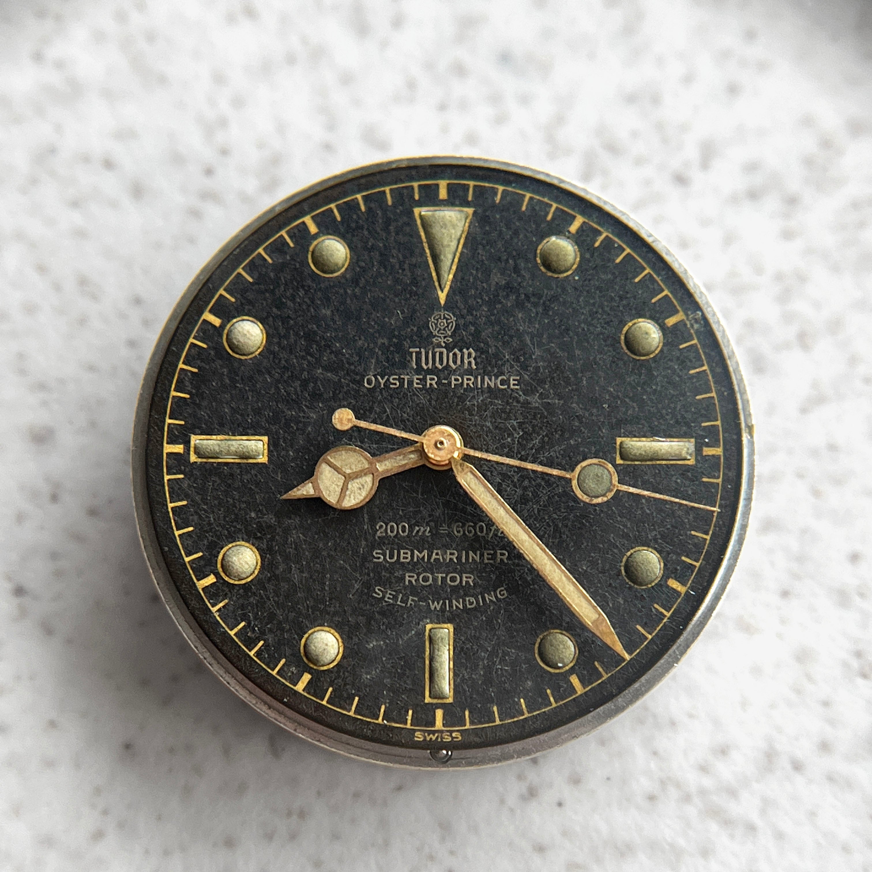 Tudor Rare Big Crown Submariner, Ref. 7924, Steel
