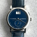 A. Lange & Sohne Saxonia, White Gold