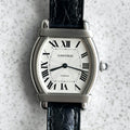 Cartier Rare Ladies Tortue Chinoise, Platinum