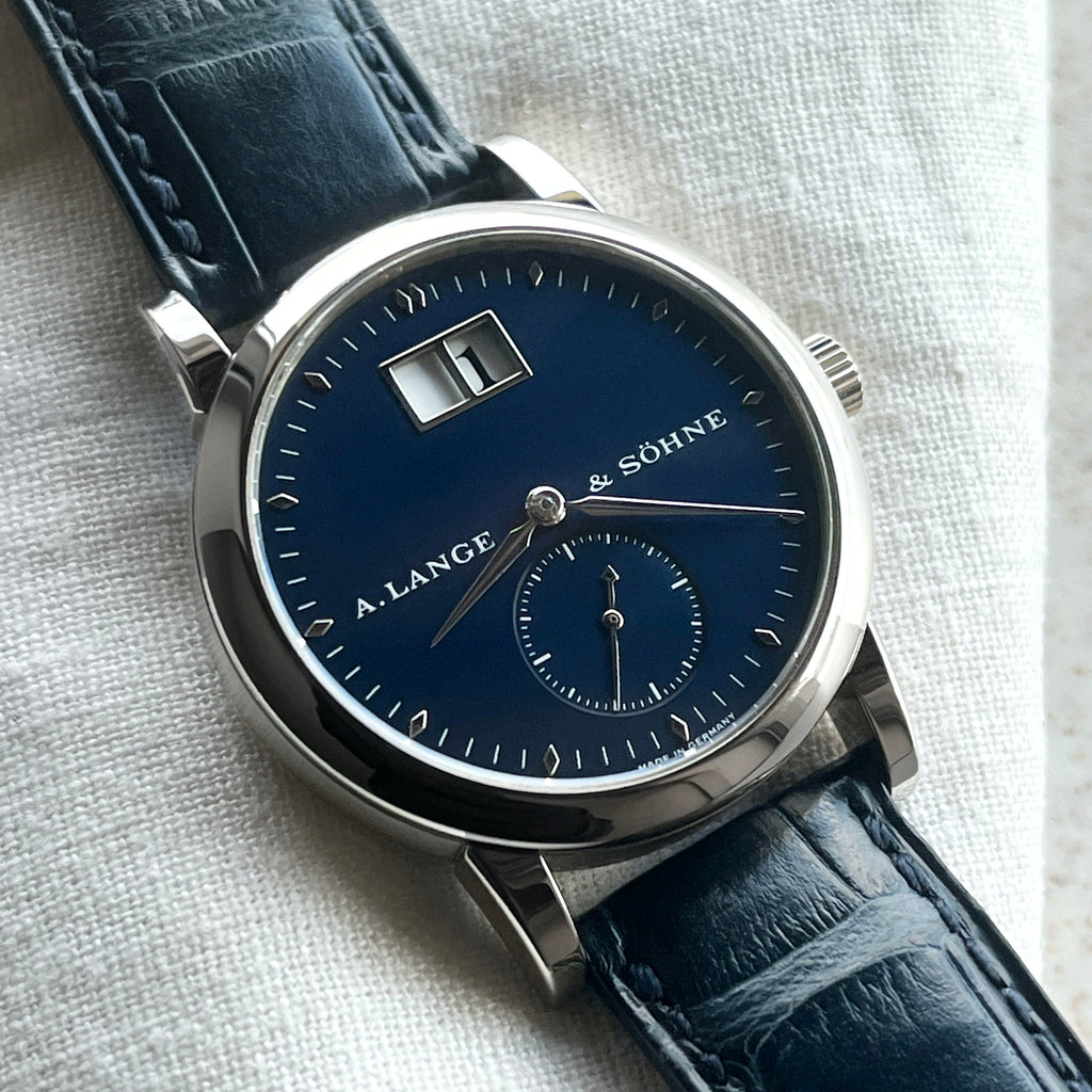 A. Lange & Sohne Saxonia, White Gold