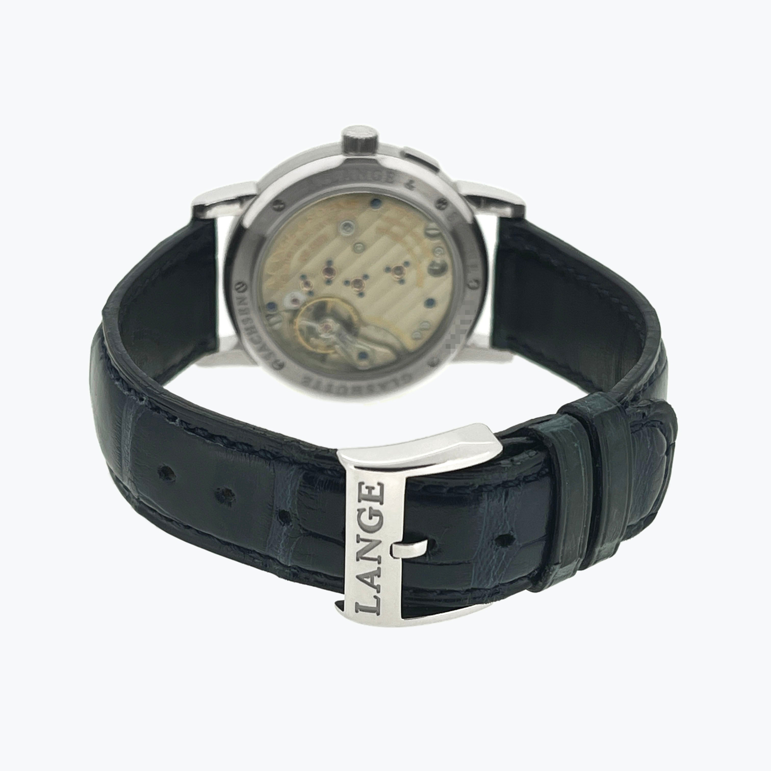 A. Lange & Sohne Saxonia, White Gold