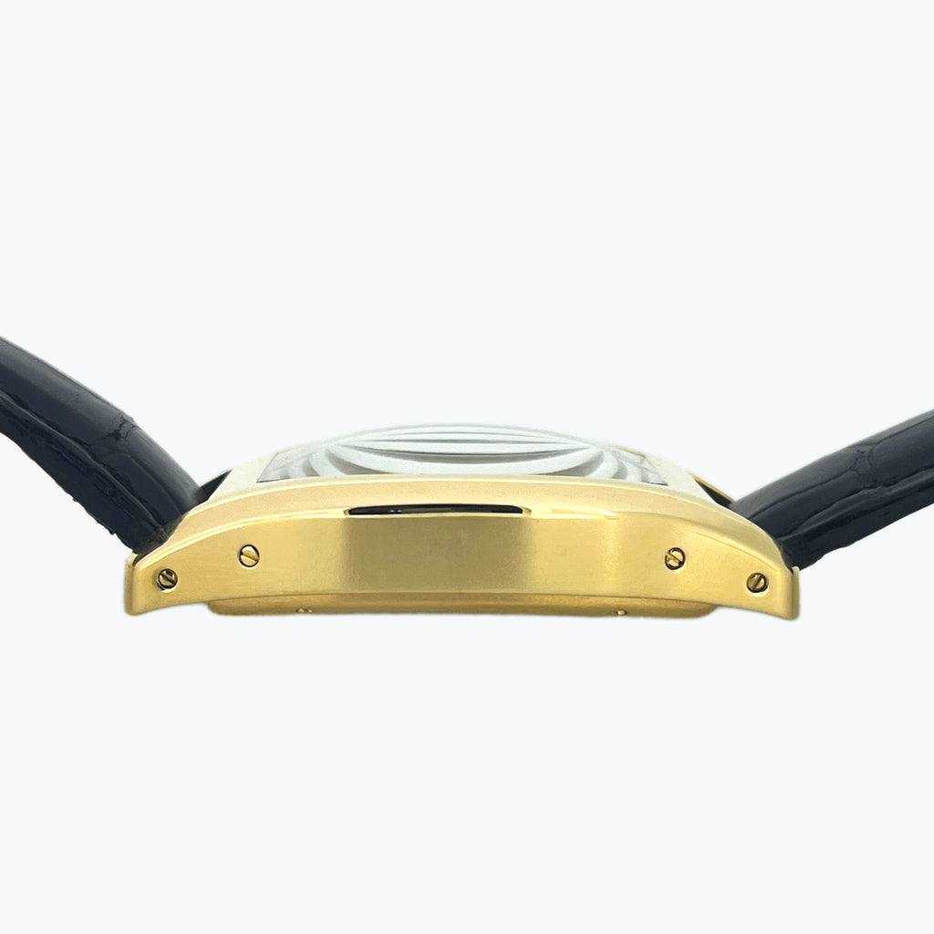Cartier CPCP Tortue Monopoussoir Chronograph, Ref. 2356, Yellow Gold