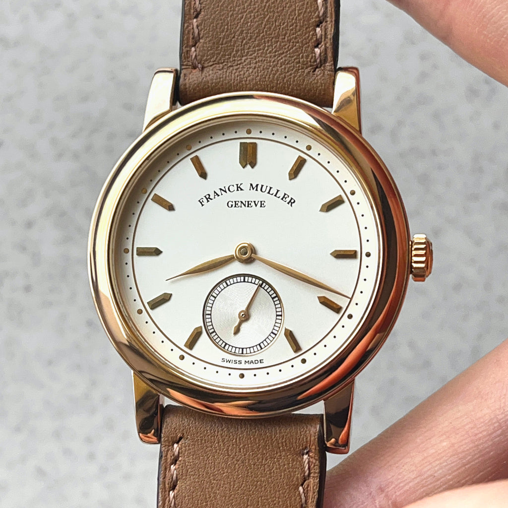 Franck Muller Manual Wind Wristwatch, Ref. 1900 S6, Pink Gold