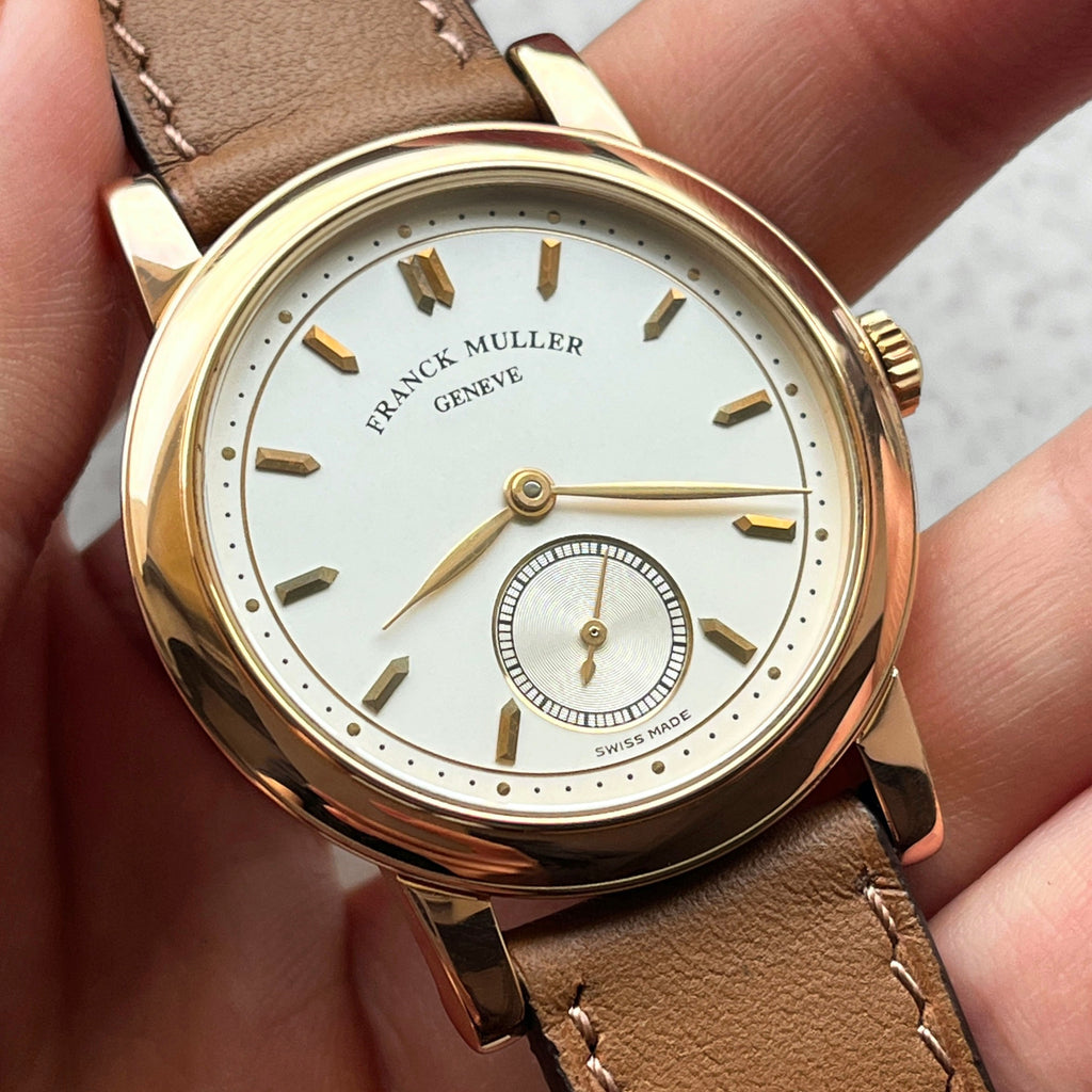 Franck Muller Manual Wind Wristwatch, Ref. 1900 S6, Pink Gold