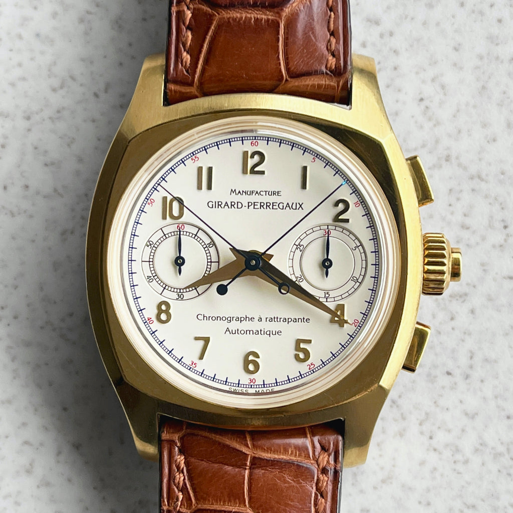 Girard-Perregaux Split-Seconds Chronograph, Ref. 9012, Yellow Gold