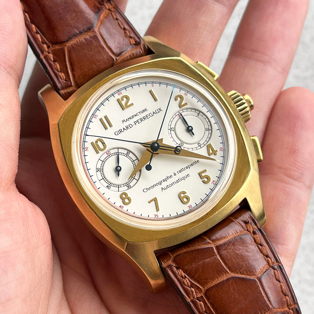 Girard-Perregaux Split-Seconds Chronograph, Ref. 9012, Yellow Gold