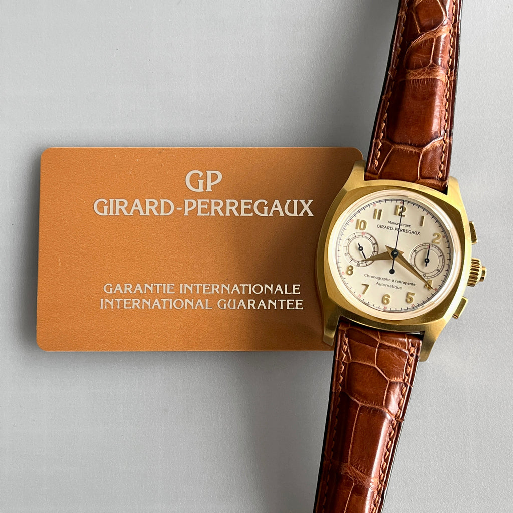 Girard-Perregaux Split-Seconds Chronograph, Ref. 9012, Yellow Gold