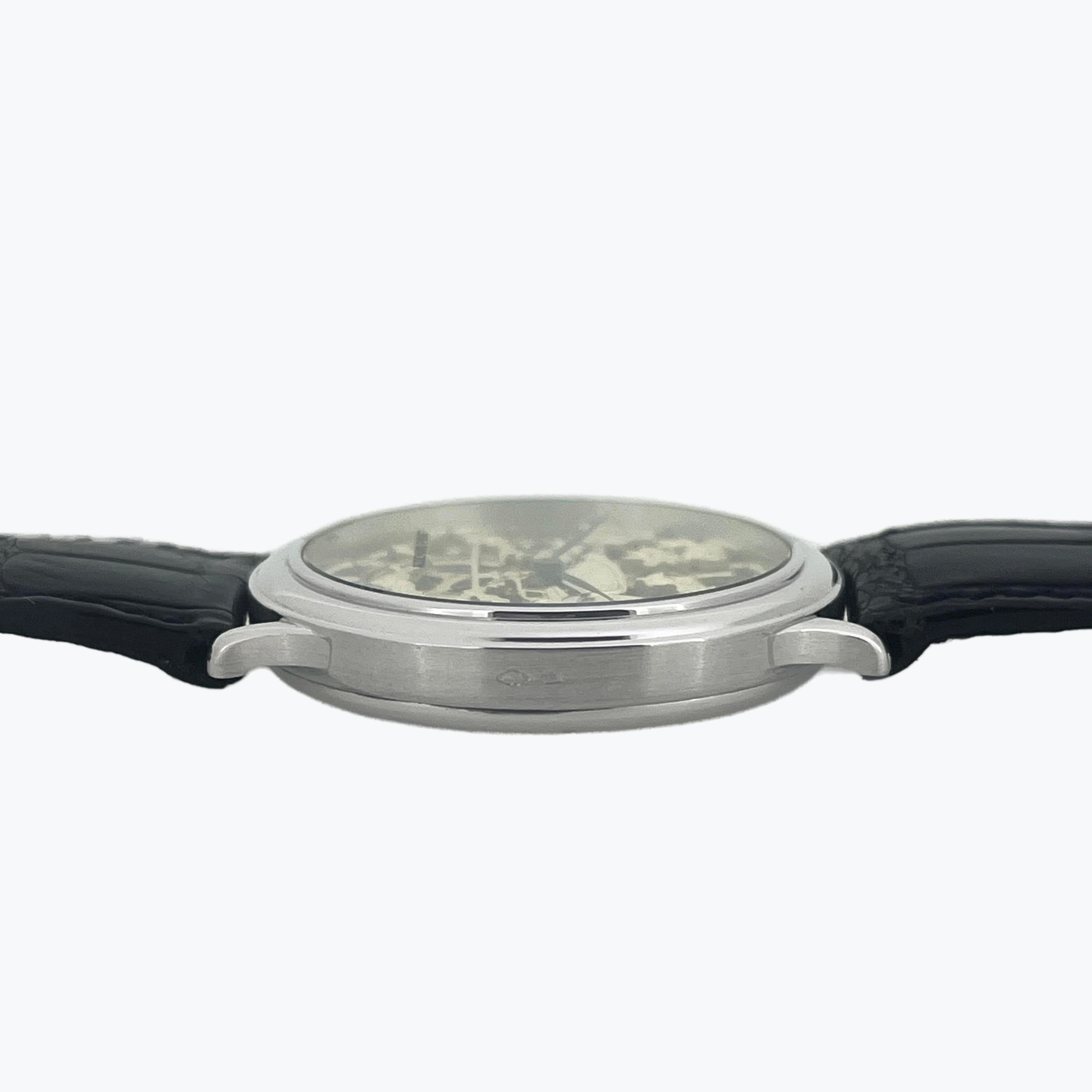 Audemars Piguet Exceptionally Rare Skeletonised Wristwatch, Platinum