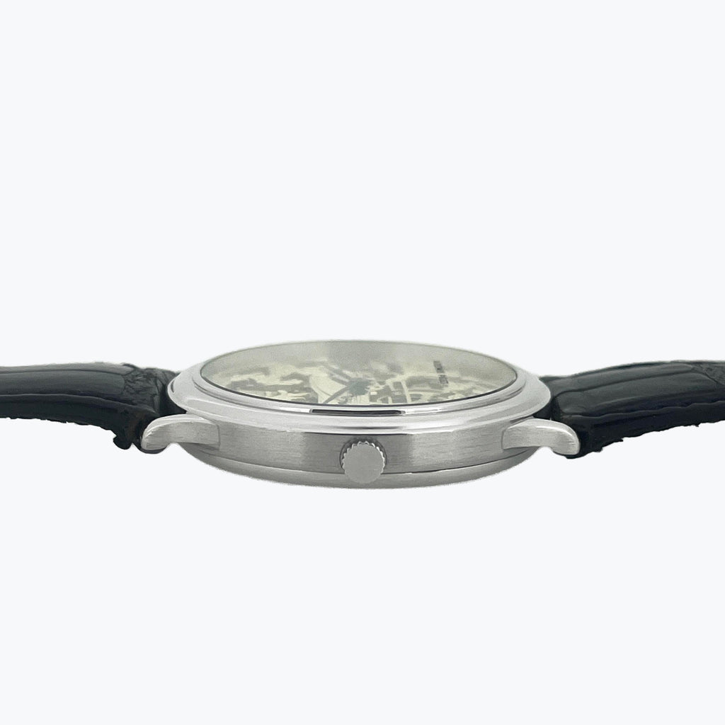 Audemars Piguet Exceptionally Rare Skeletonised Wristwatch, Platinum