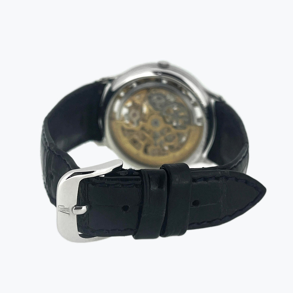 Audemars Piguet Exceptionally Rare Skeletonised Wristwatch, Platinum