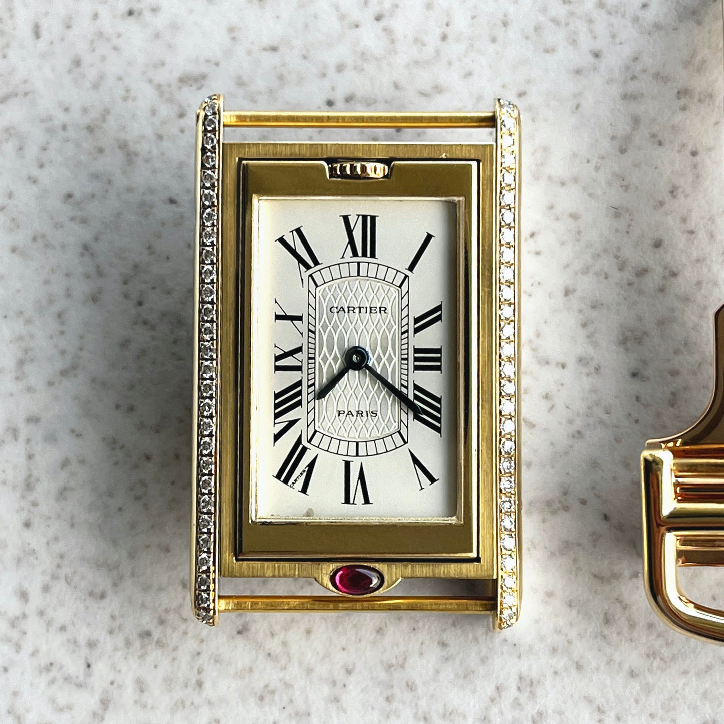 Cartier Tank Basculante 150th Anniversary 'I Love Cartier' Limited Edition, Yellow Gold