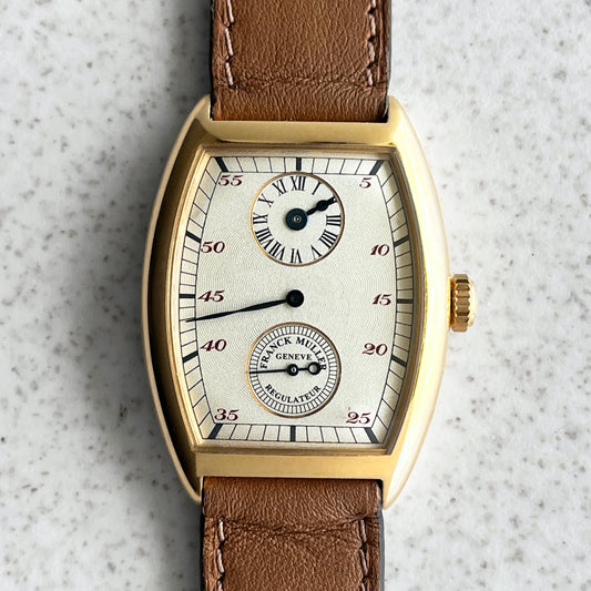 Franck Muller Regulateur, Yellow Gold