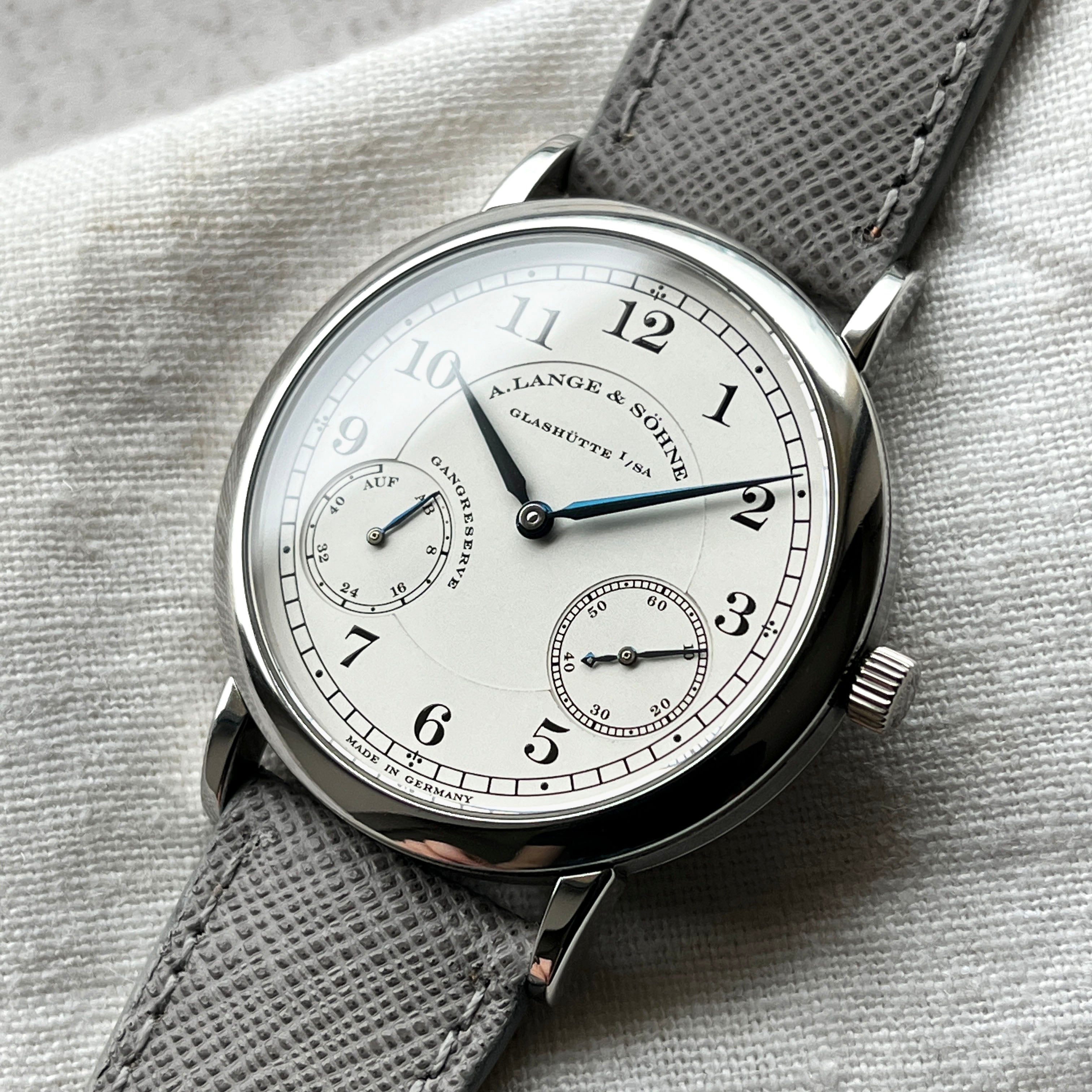A. Lange & Sohne 1815 Up/Down, Ref. 221.025, Platinum