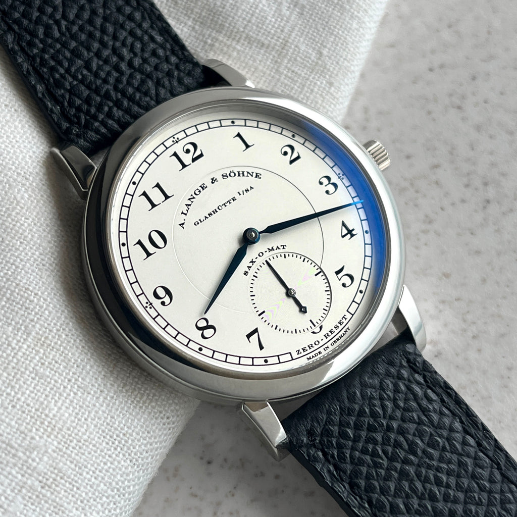 A. Lange & Sohne Sax-O-Mat, Ref. 303.025, Platinum