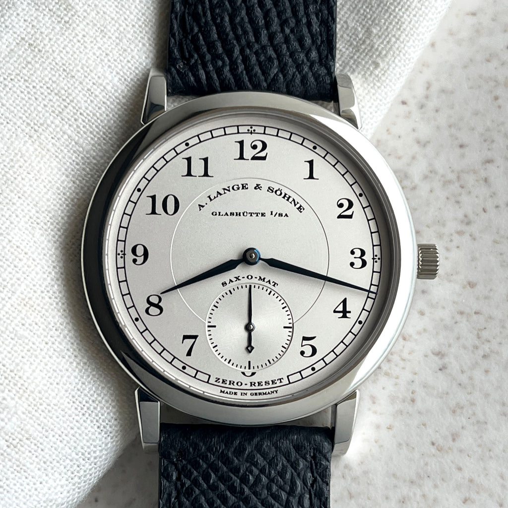 A. Lange & Sohne Sax-O-Mat, Ref. 303.025, Platinum