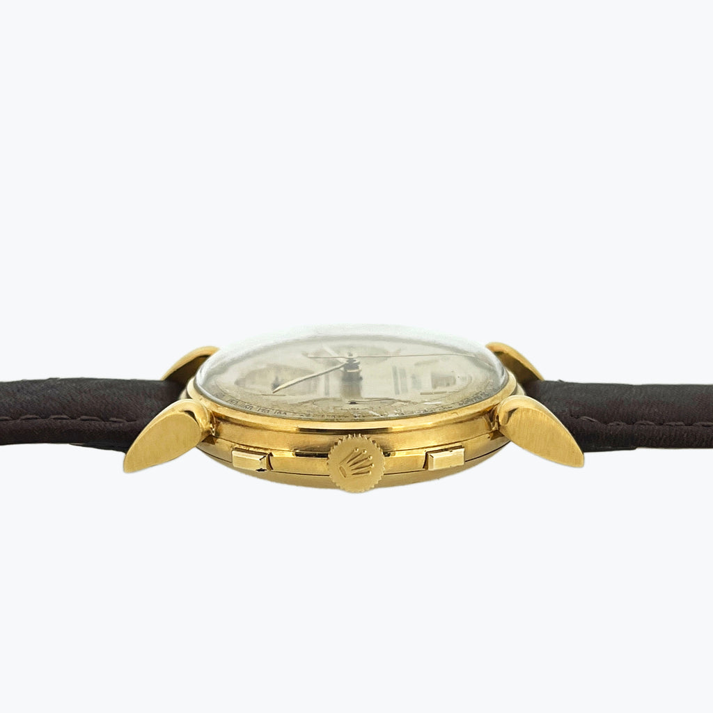 Rolex Three Registers Chronograph, Ref. 4313, Yellow Gold