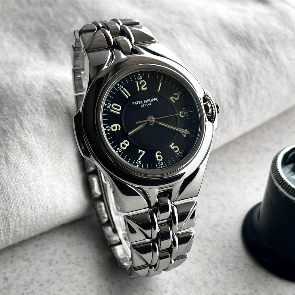 Patek Philippe Sculpture Bracelet Watch, Ref. 5091/1A, Steel