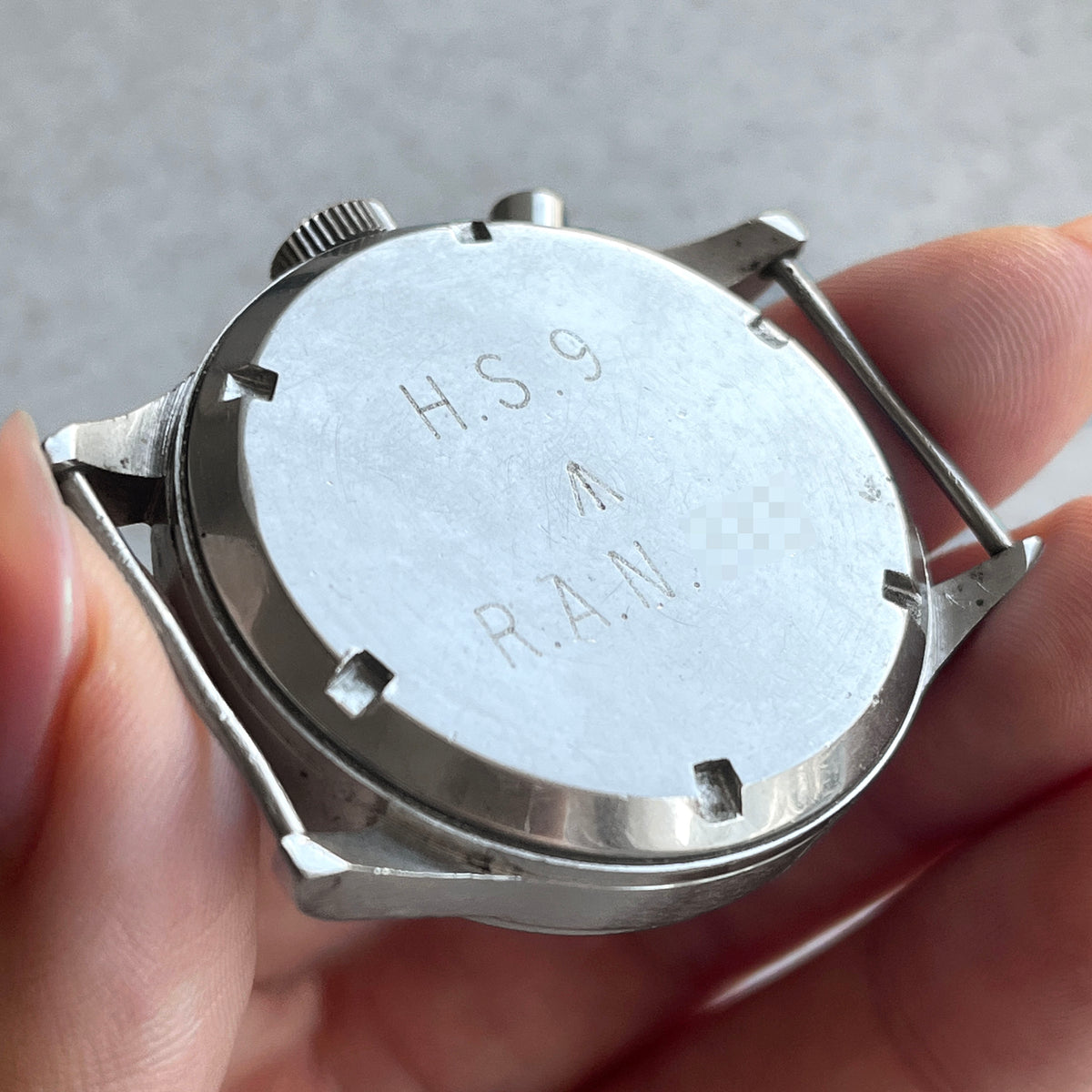 Lemania Royal Australian Navy (RAN) Single Button Chronograph, Steel