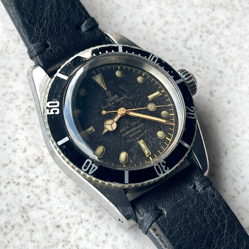Tudor Rare Big Crown Submariner, Ref. 7924, Steel