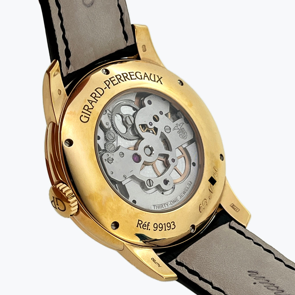 Girard-Perregaux Three Gold Bridges Tourbillon, Ref. 99193-52-001-BA6A, Pink Gold