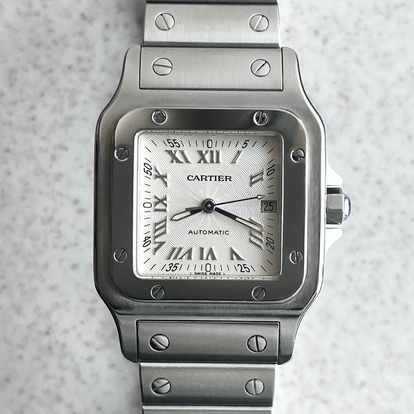 Cartier Santos Galbee Automatic 20th Anniversary Edition, Steel