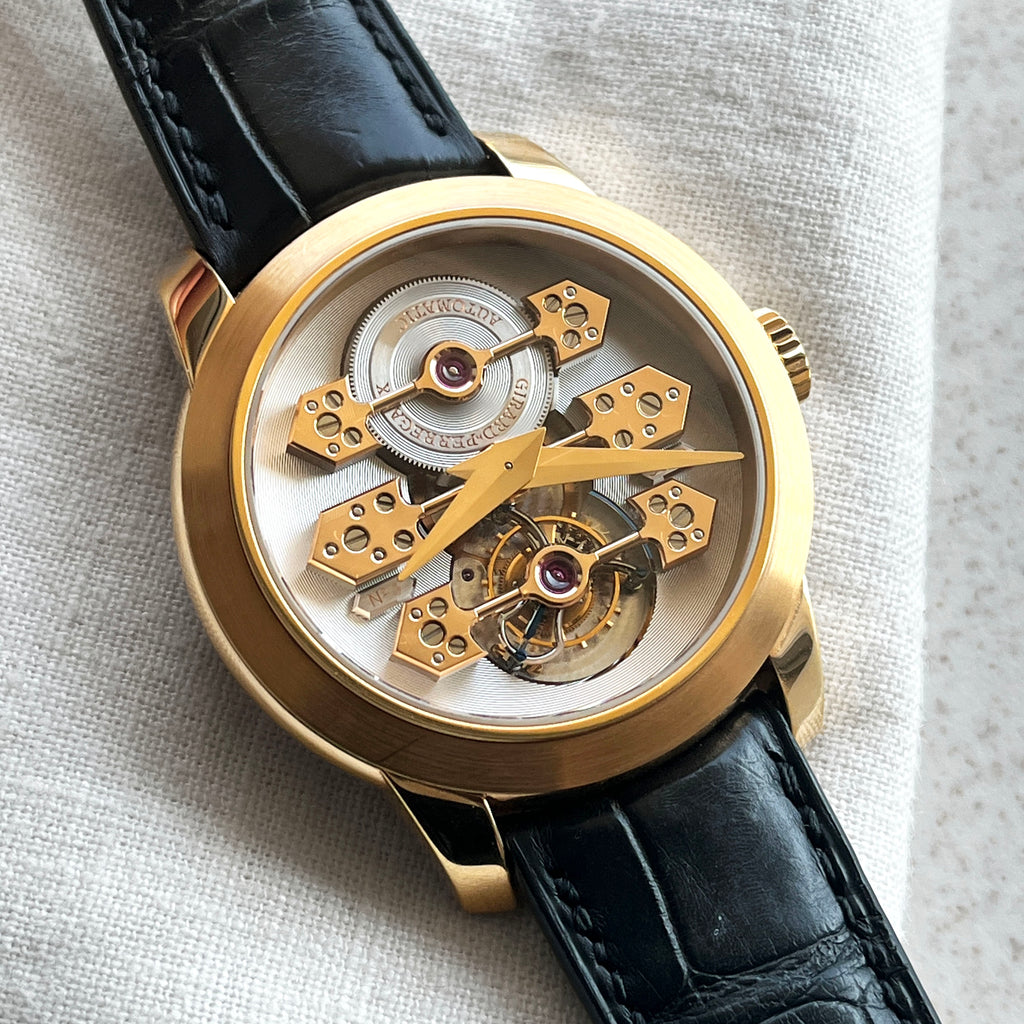 Girard-Perregaux Three Gold Bridges Tourbillon, Ref. 99193-52-001-BA6A, Pink Gold