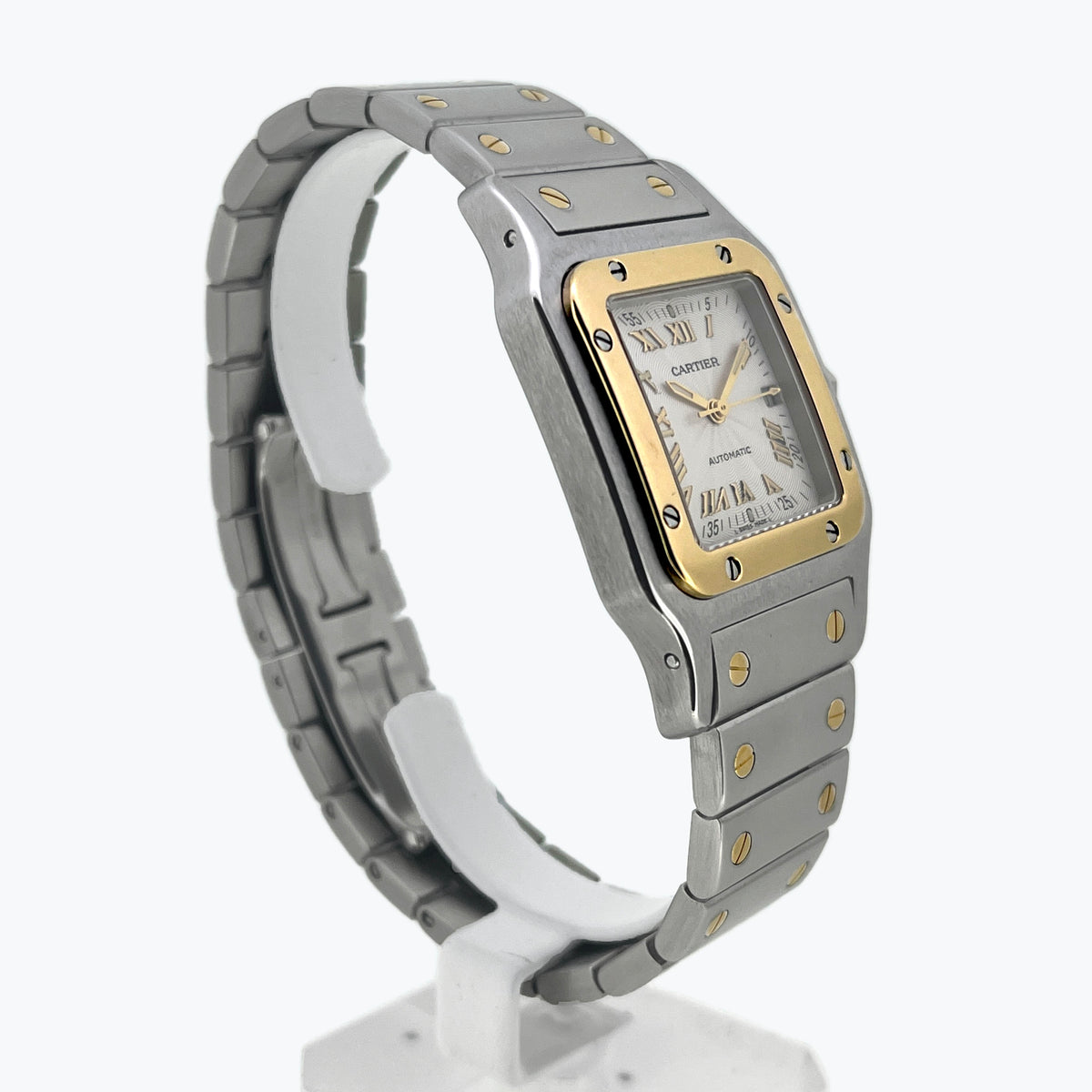 Cartier Santos Galbee 20th Anniversary Edition, Ref. 2319, Steel and Yellow Gold